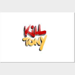 Kill Tony Podcast Logo In Watercolor Posters and Art